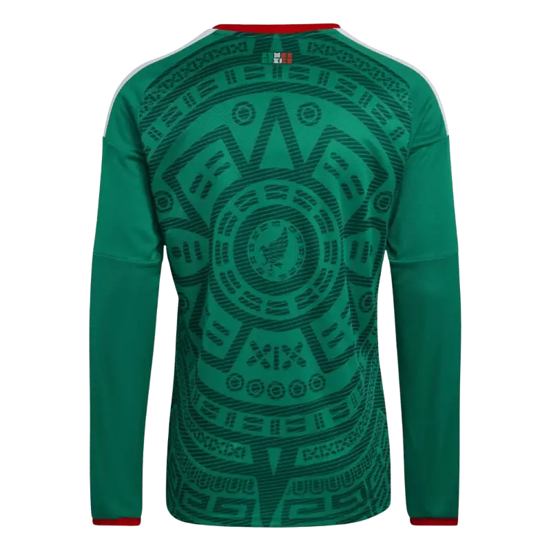 2026 Mexico Home Long Sleeve Jersey