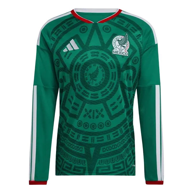 2026 Mexico Home Long Sleeve Jersey