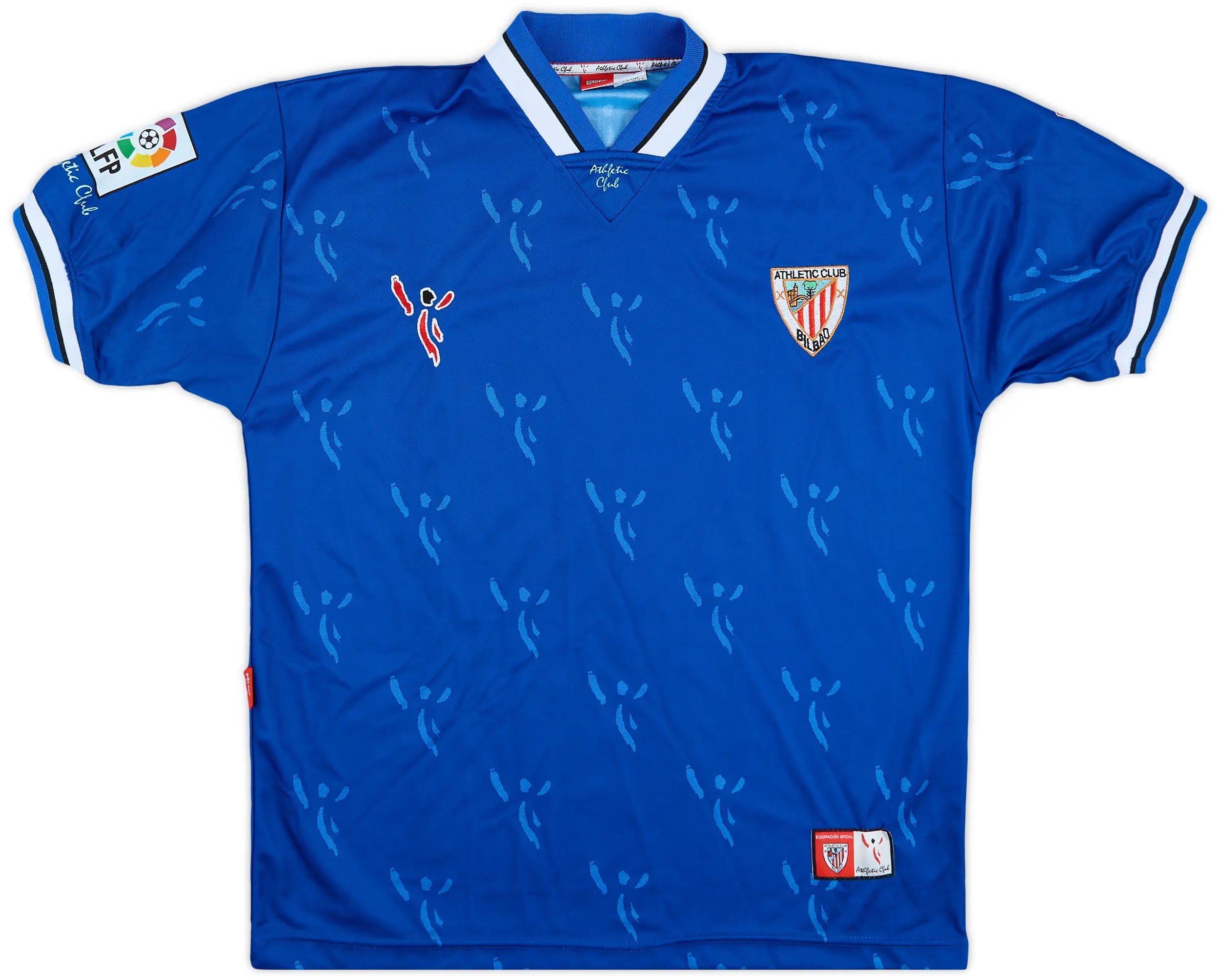 Athletic Bilbao 2001/03 (Away) w/ LFP badge