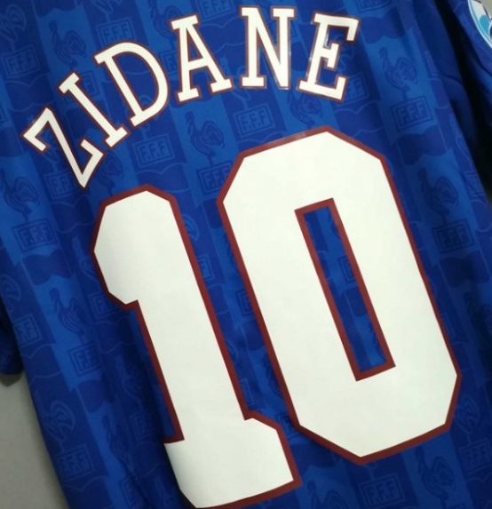 France 1996 (Home + EURO '96 badge)