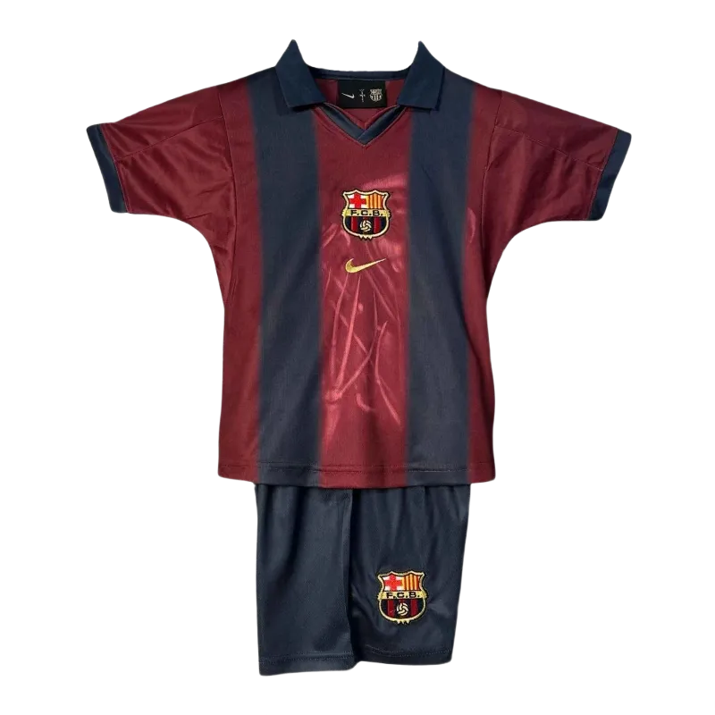 Kids Barcelona x Cactus Jack Retro Kit