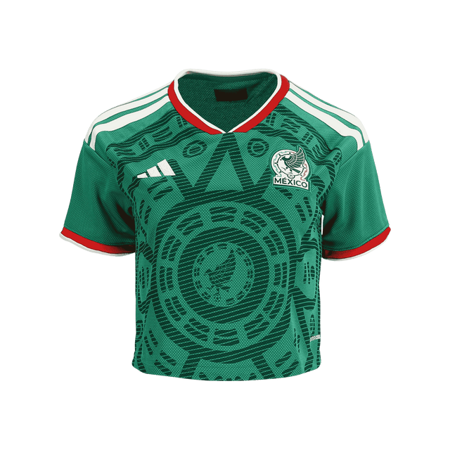 2026 Mexico Crop Top Home Jersey