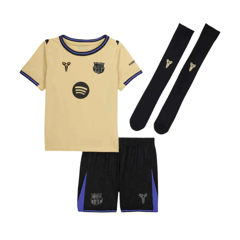 25/26 Kids Barcelona x Kobe Bryant Away Kit