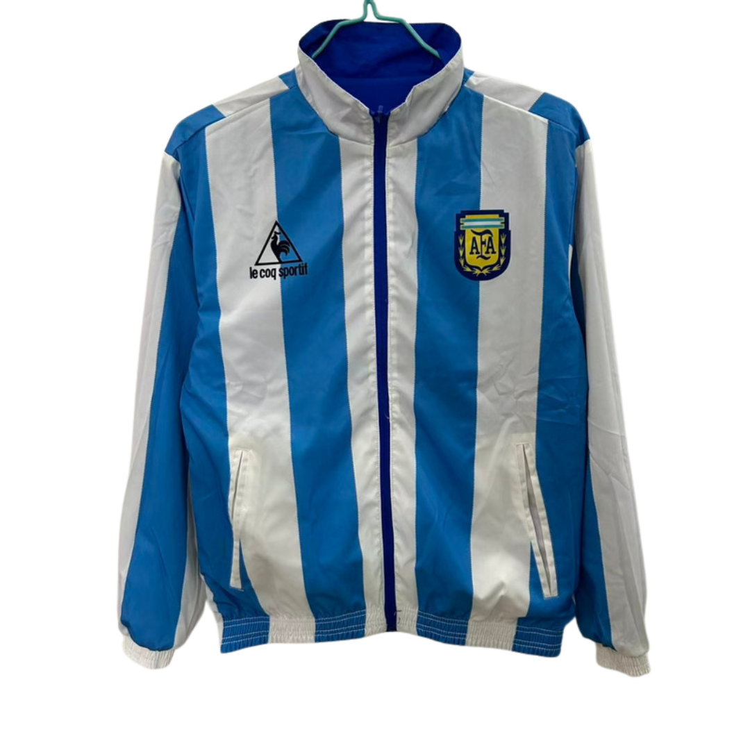 Argentina 1986 Inspired Retro Windbreaker - Reversible