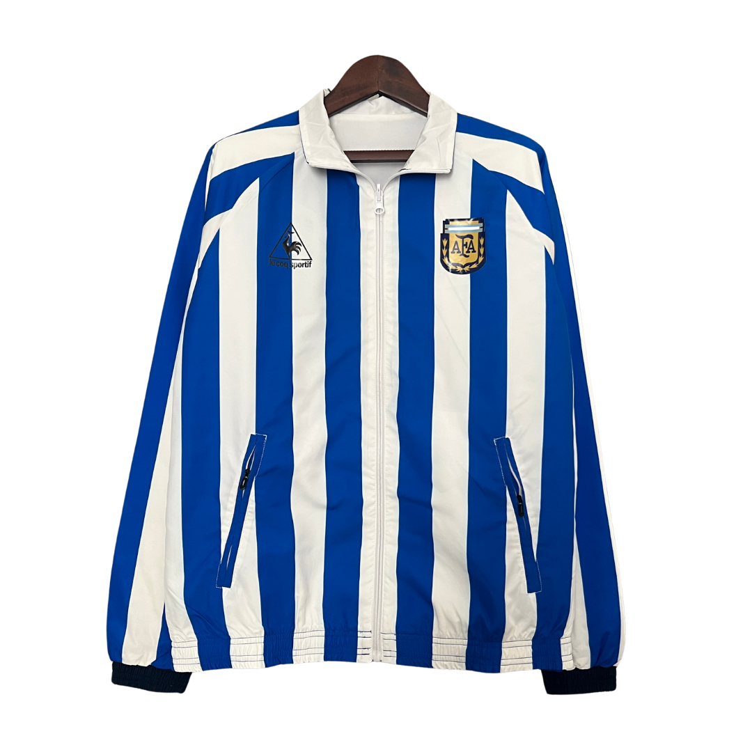 Argentina Retro Inspired Retro Windbreaker - Reversible