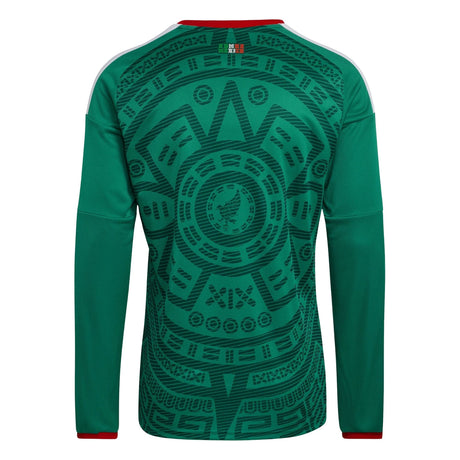 2026 Mexico Home Long Sleeve Jersey