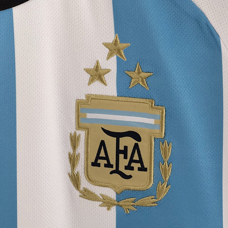 Argentina 2022 (Home) "Three Stars" + World Cup Champion Badge