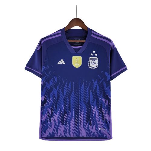 Argentina 2022 (Away) "Three Stars" + World Cup Champion Badge