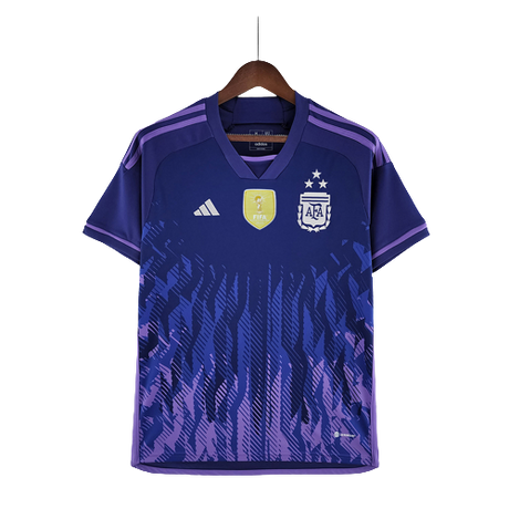 Argentina 2022 (Away) "Three Stars" + World Cup Champion Badge