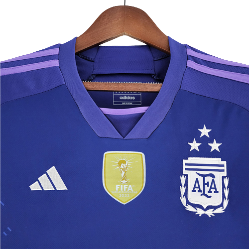 Argentina 2022 (Away) "Three Stars" + World Cup Champion Badge