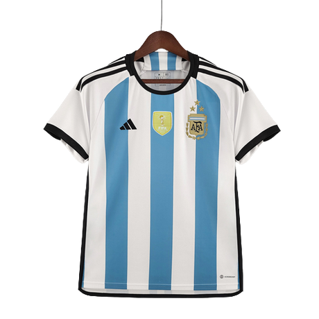 Argentina 2022 (Home) "Three Stars" + World Cup Champion Badge