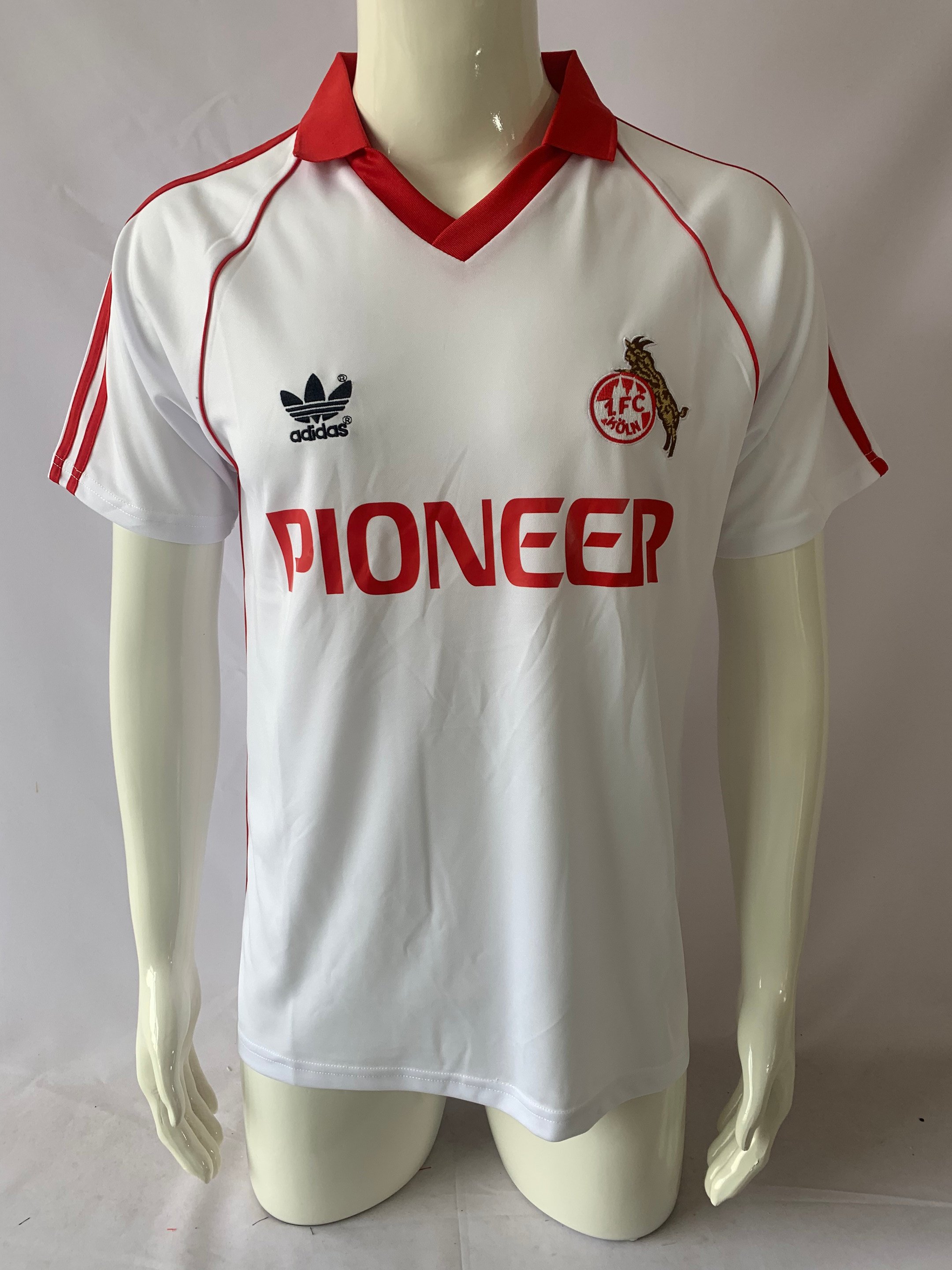 1. FC Köln 1980/81 Home Retro Men Jersey – White