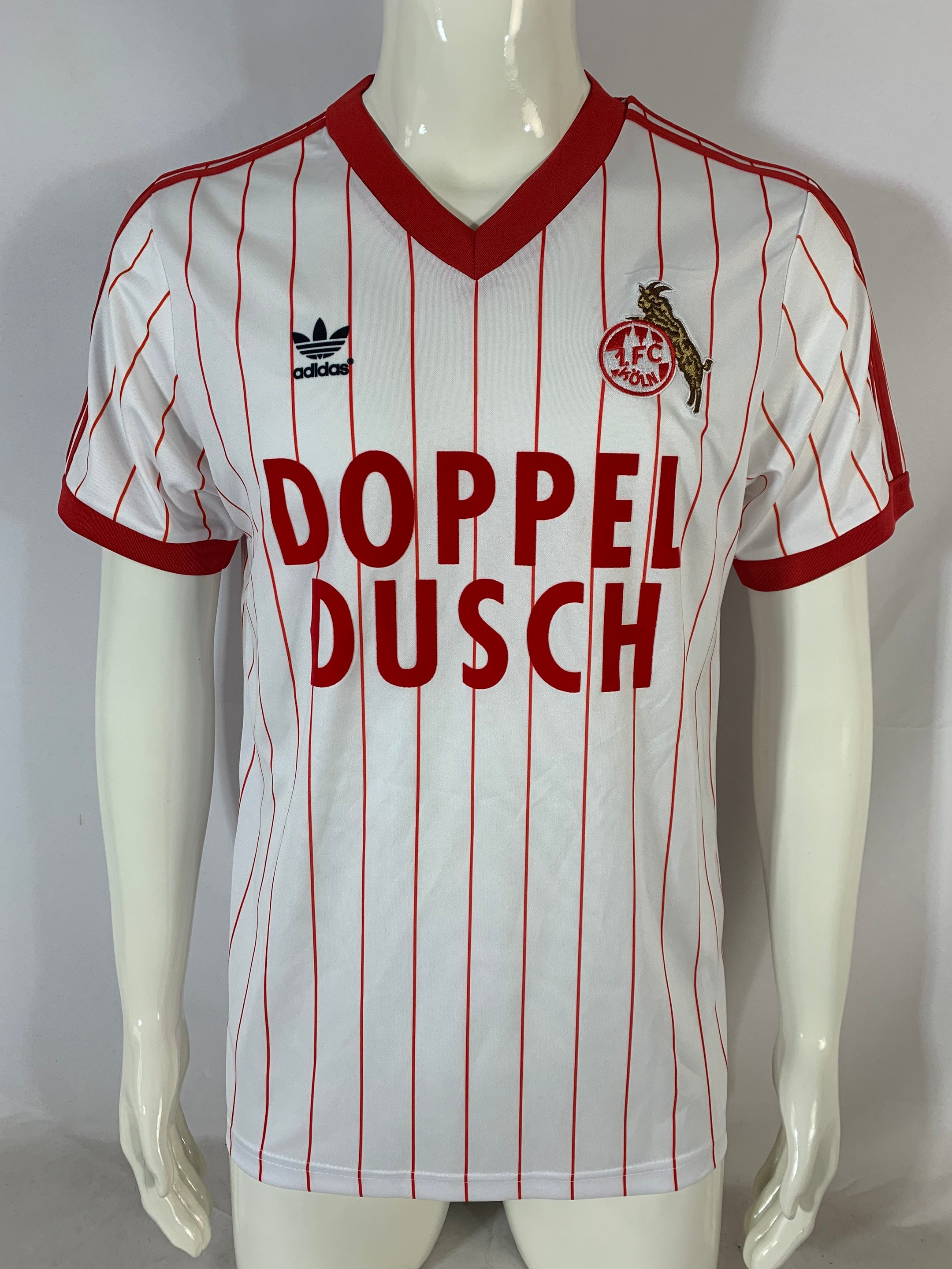 1. FC Köln 1982/83 Home Retro Men Jersey – White