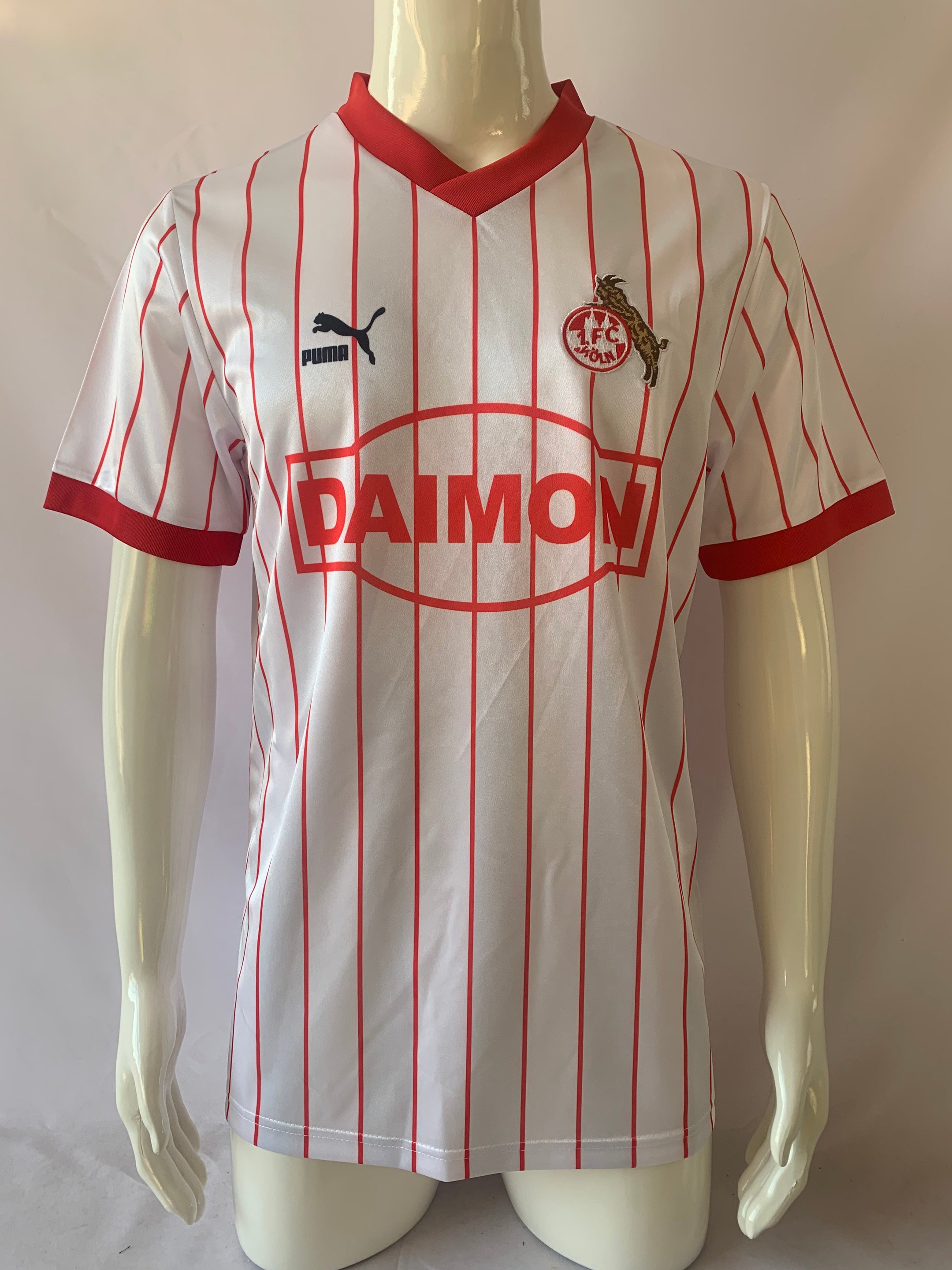 1. FC Köln 1985/86 Home Retro Men Jersey – White