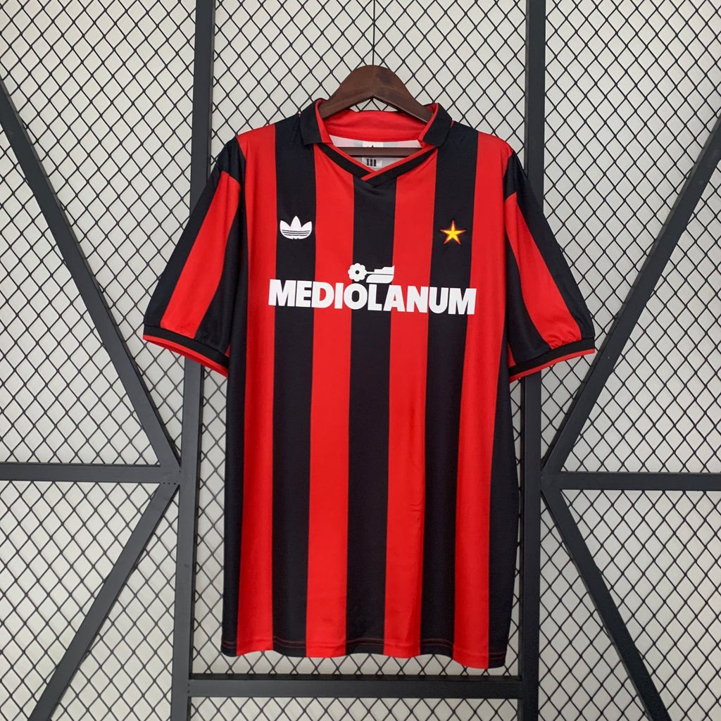 AC Milan 1990-1991 Home Retro Jersey - Men