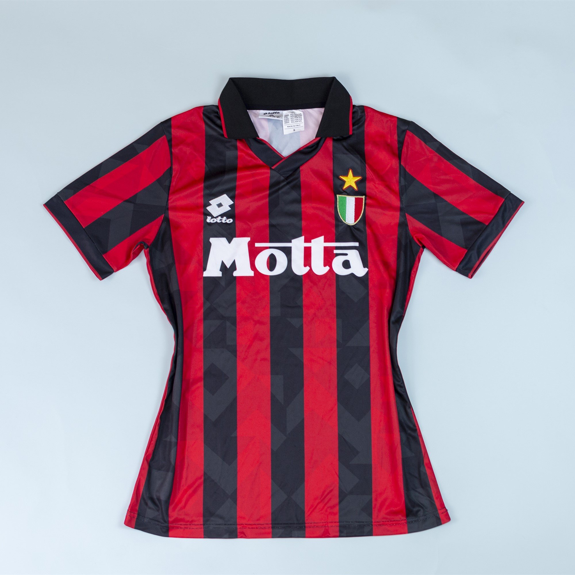 AC Milan 1992/93 Home Retro Men Jersey - Red/Black