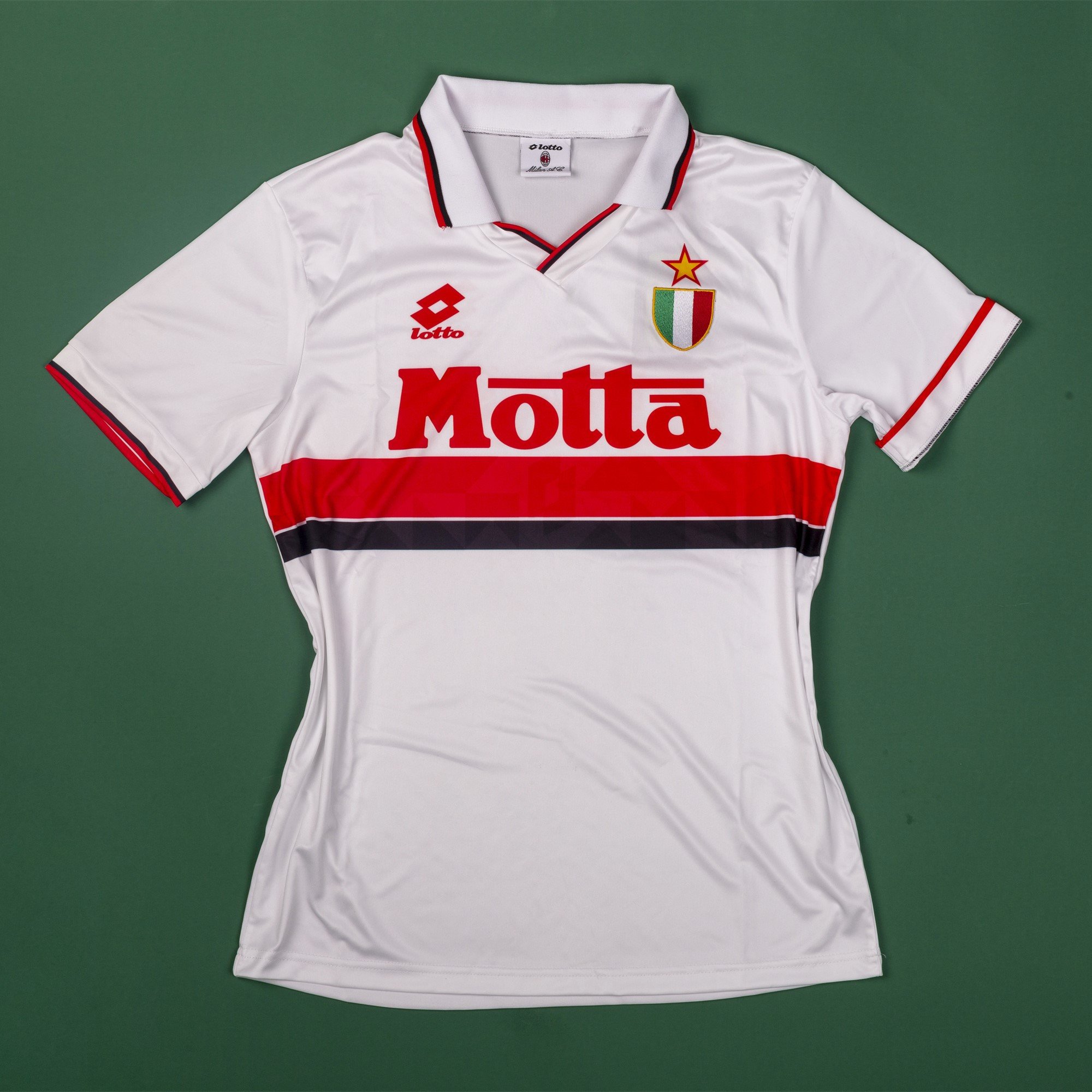 AC Milan 1993/94 Away Retro Men Jersey - White