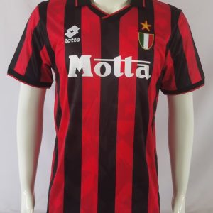 AC Milan 1993/94 Home Retro Men Jersey - Red