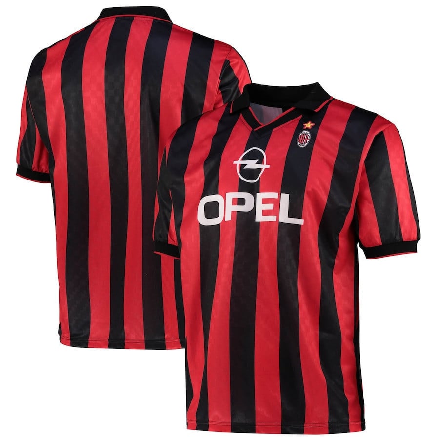 AC Milan 1996 Jersey - Men, Red