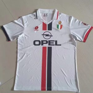 AC Milan 1996/97 Away Retro Men Jersey - White