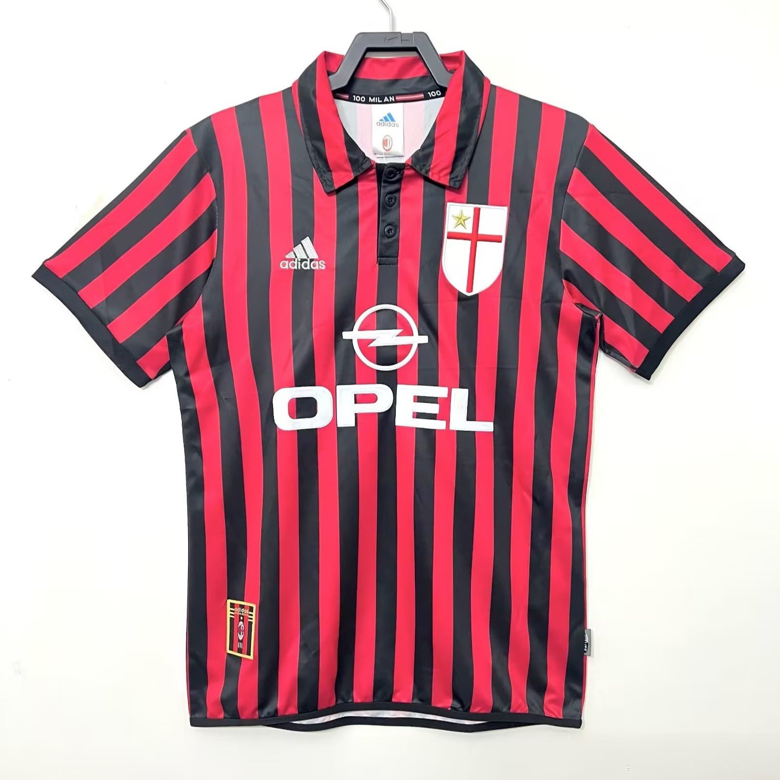 AC Milan 1999/00 Home Retro Men Jersey - Red