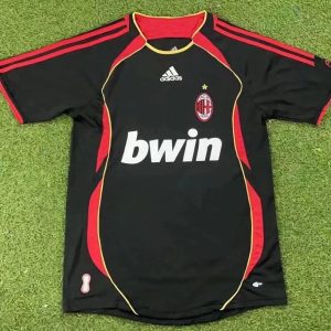 AC Milan 2006 Third Retro Men Jersey - Black