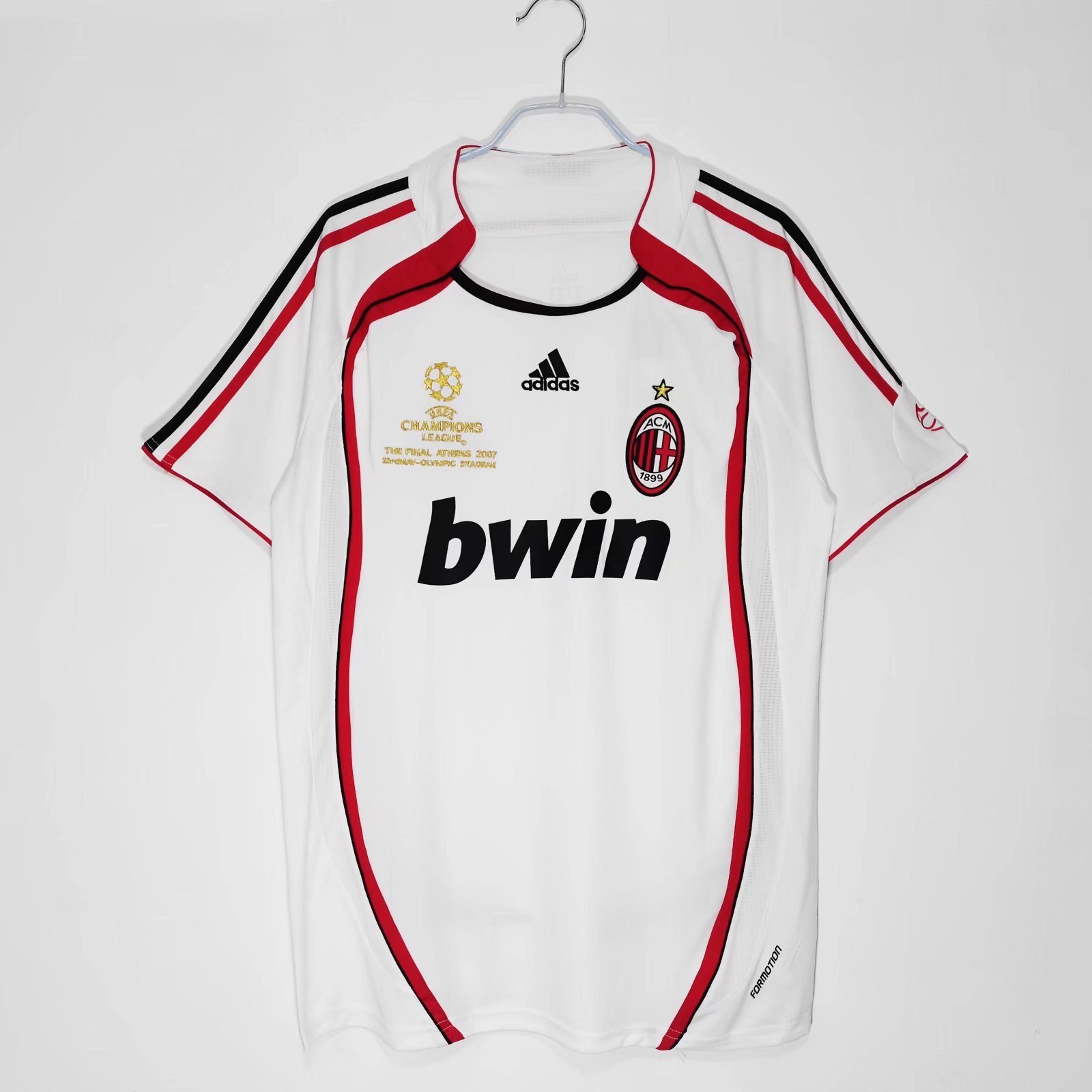 AC Milan 2006/07 Away Retro Men Jersey - White