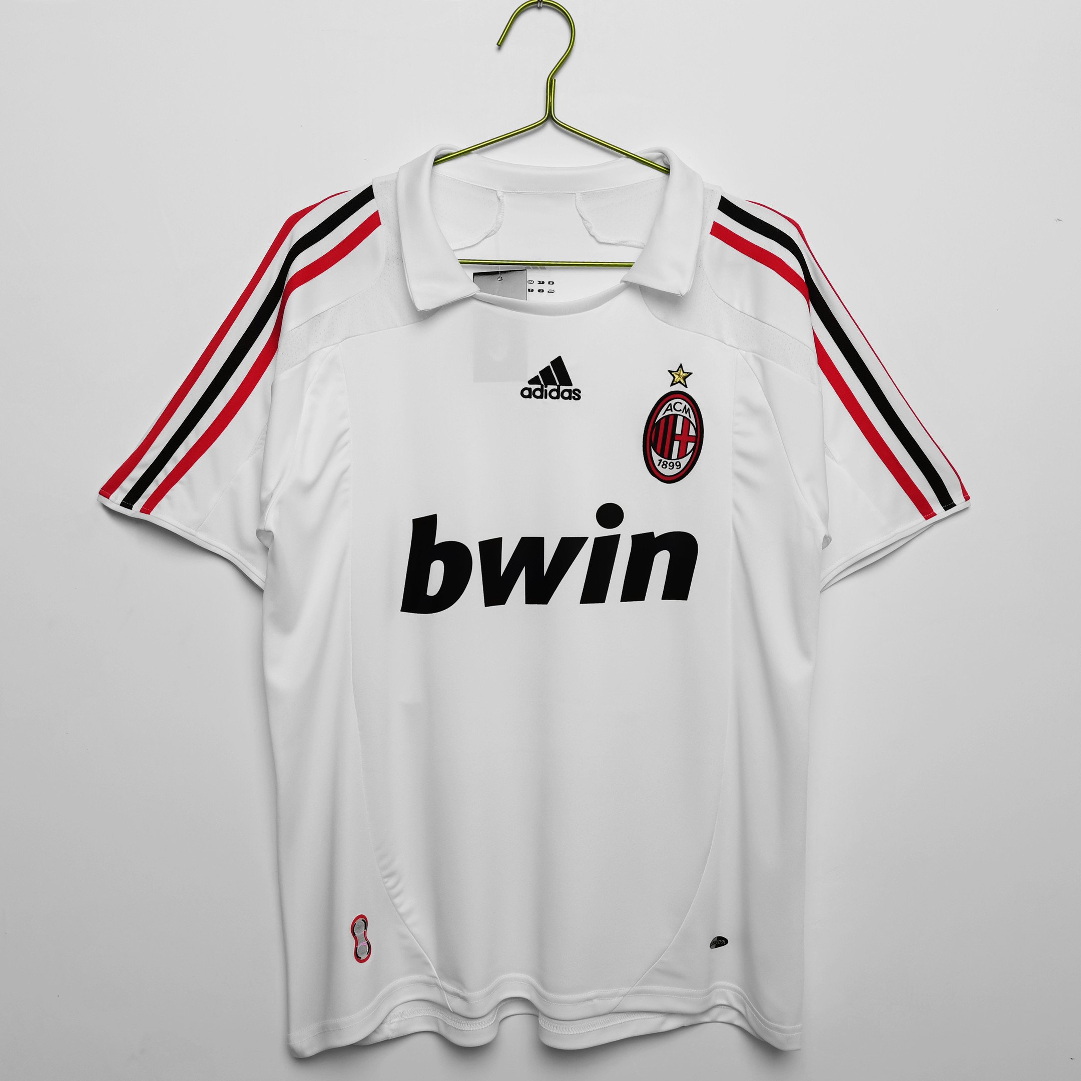 AC Milan 2007/08 Away Retro Men Jersey - White