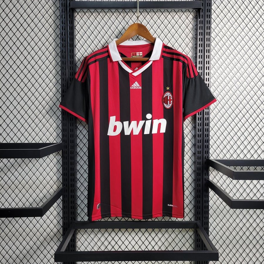 AC Milan 2009-2010 Home Retro Jersey - Men