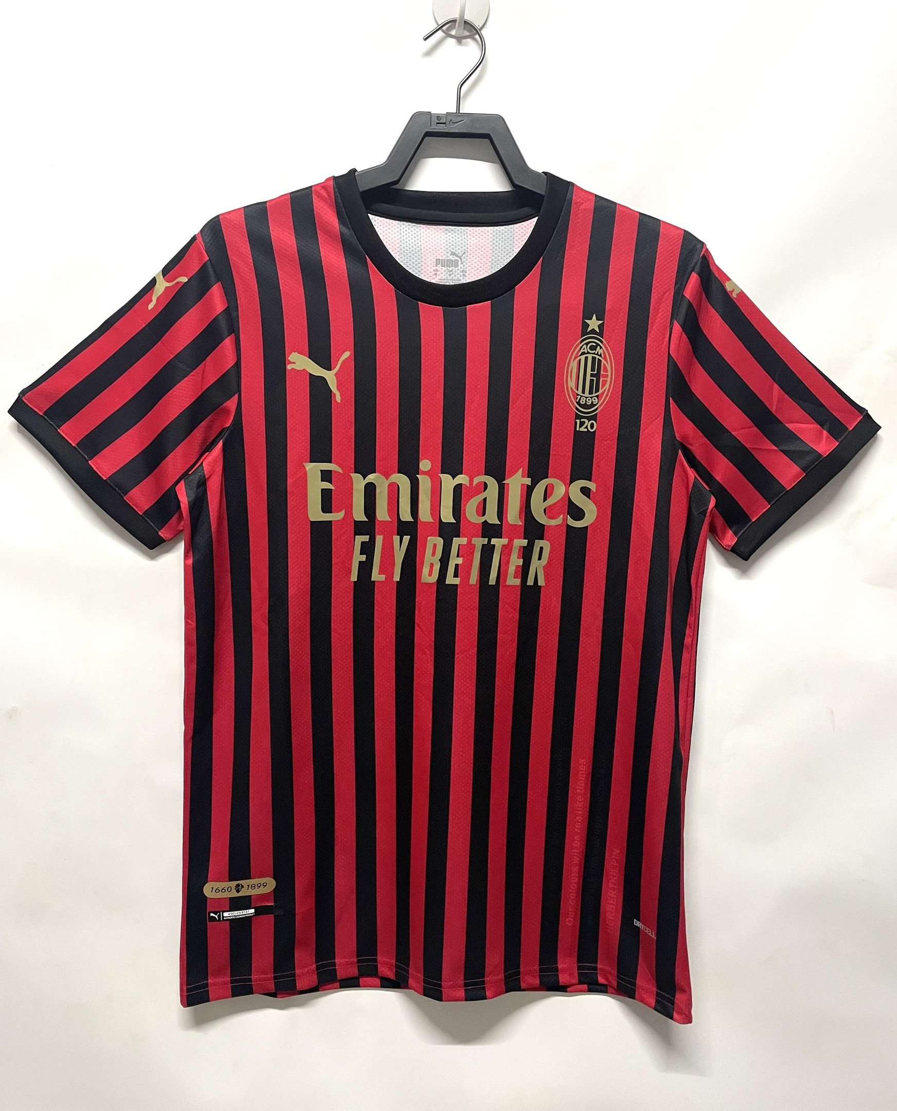 AC Milan 2019/20 120th Anniversary Retro Men Jersey – Red