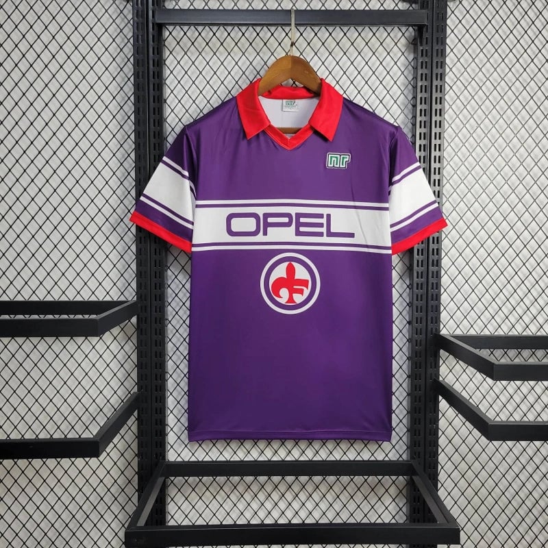 ACF Fiorentina 1983/85 Home Retro Men Jersey - Purple