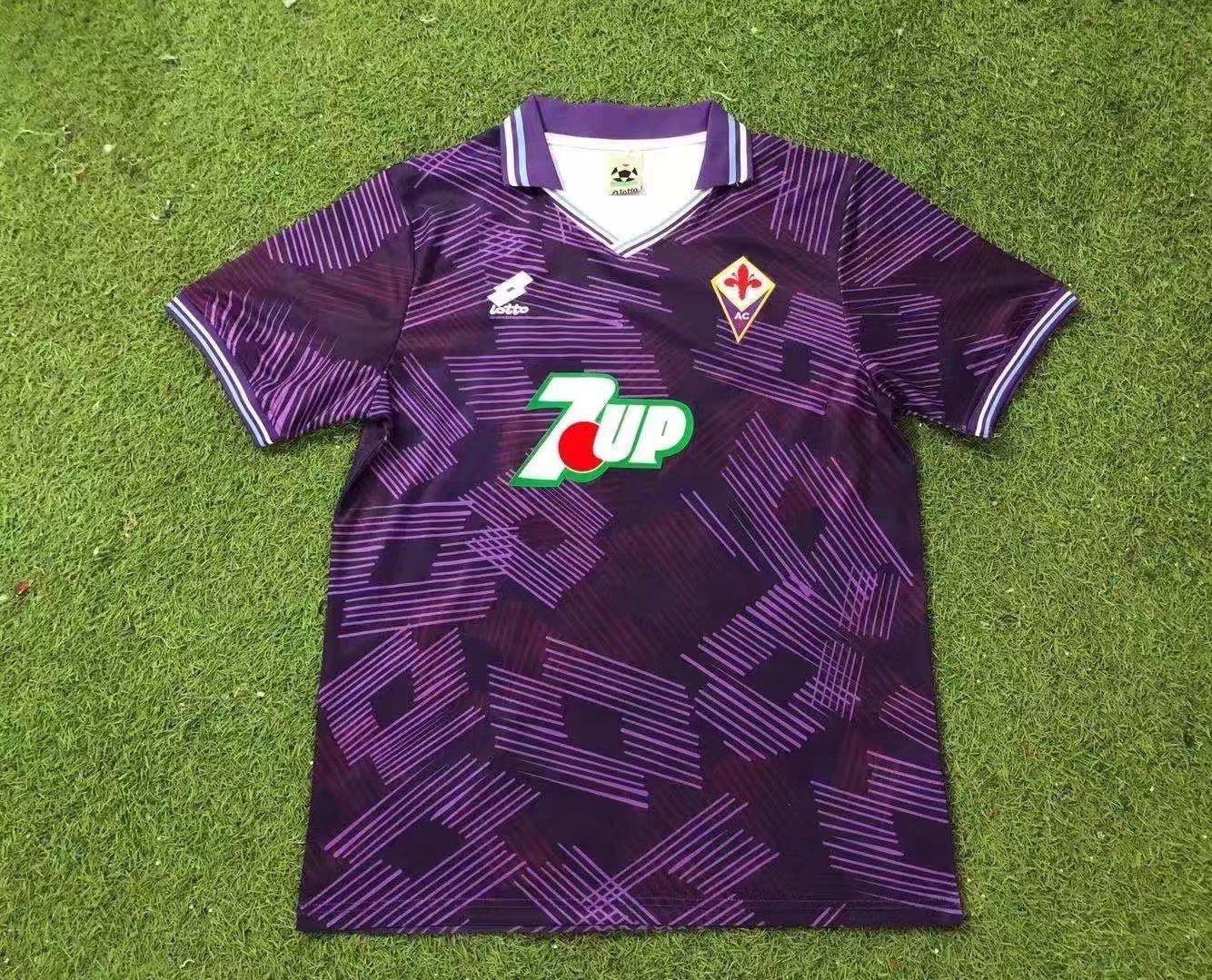ACF Fiorentina 1993/94 Home Retro Men Jersey – Purple