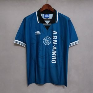 AFC Ajax 1995/96 Away Retro Men Jersey - Blue