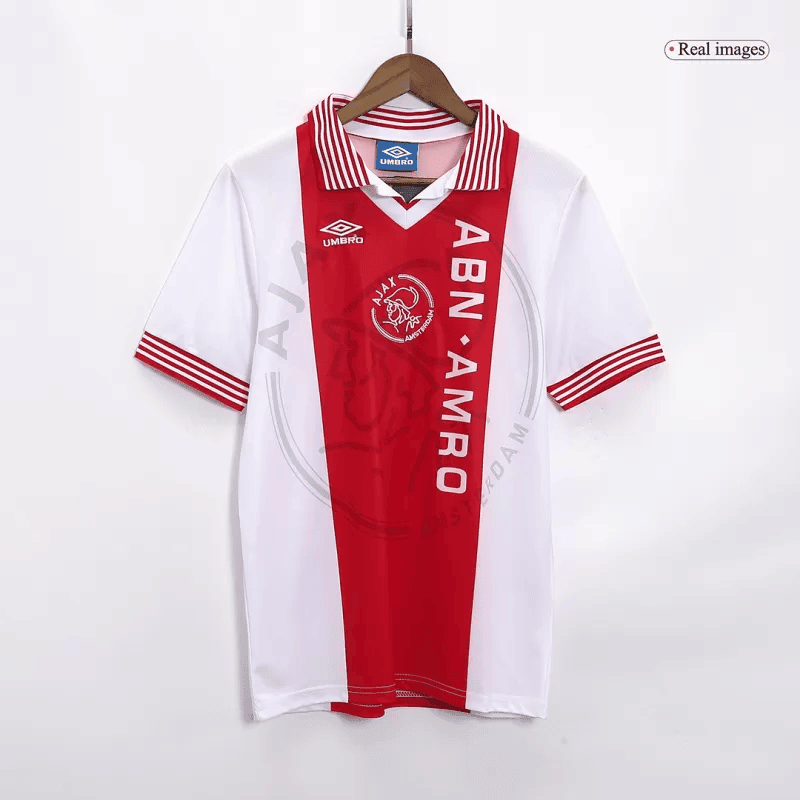 AFC Ajax 1995/96 Home Retro Men Jersey - White/Red