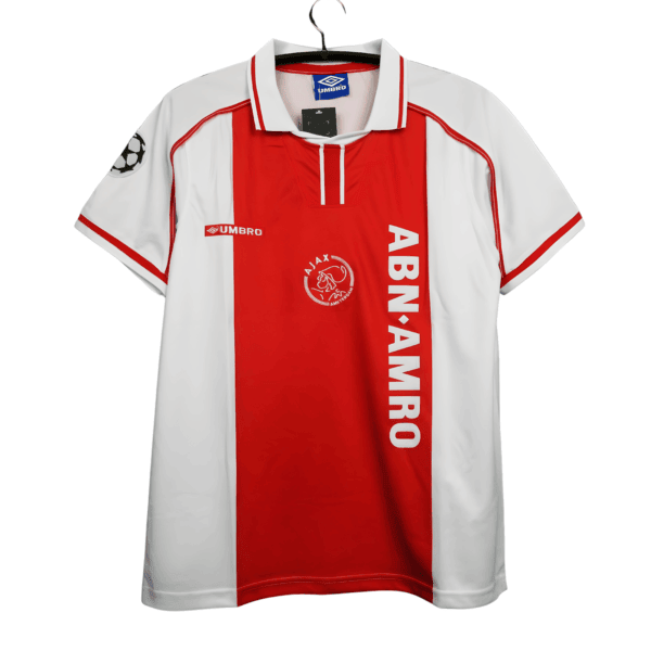 AFC Ajax 1998 Home Retro Men Jersey - White