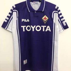 AFC Fiorentina 1999/2000 Home Retro Men Jersey - Purple