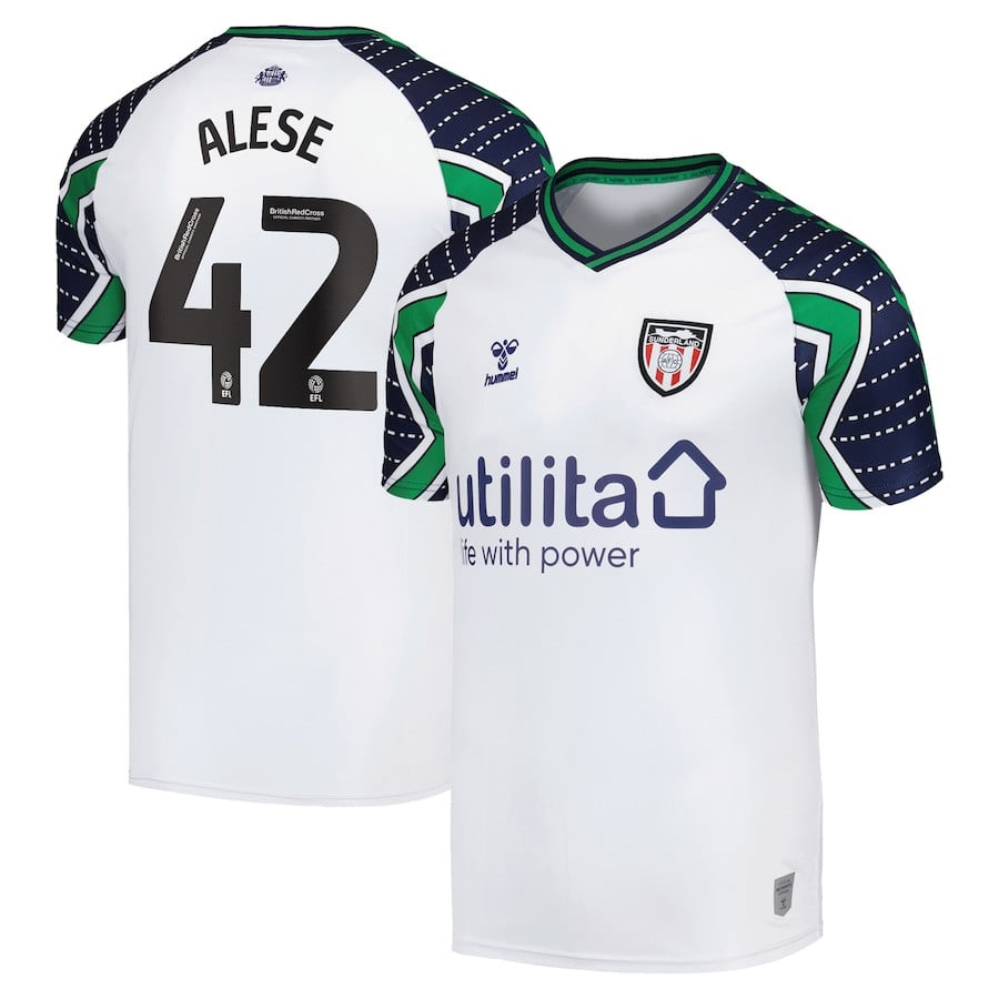 Aji Alese 42 Sunderland A.F.C. 2024/25 Away Men Jersey - White