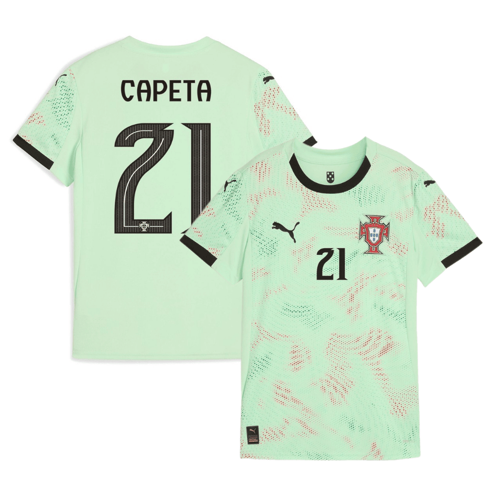 Ana Capeta 21 Portugal Women's National Team 2025/26 Away Men Jersey - Green