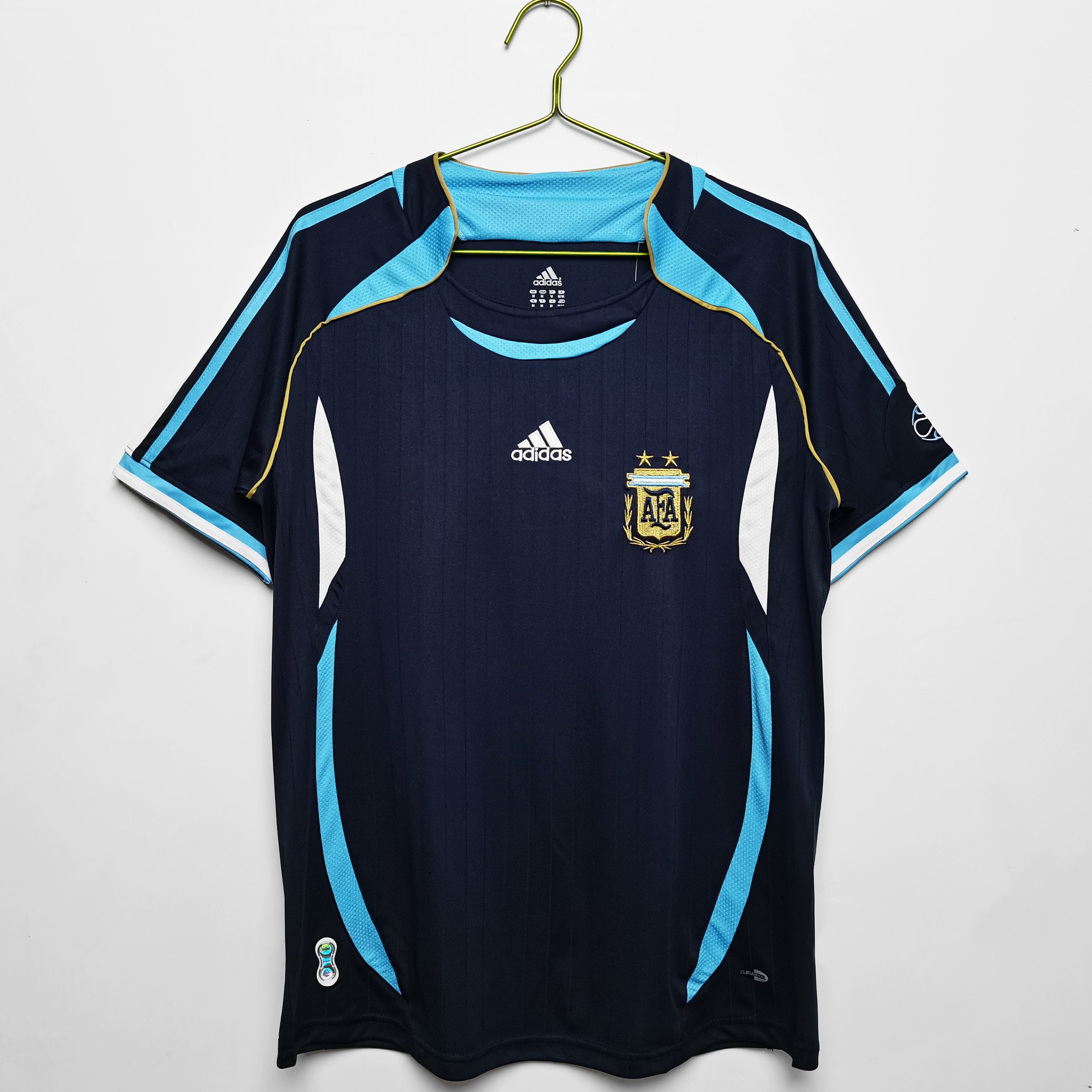 Argentina 2006 Away Retro Men Jersey - Navy