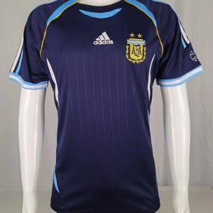 Argentina 2006 Away Retro Men Jersey - Navy