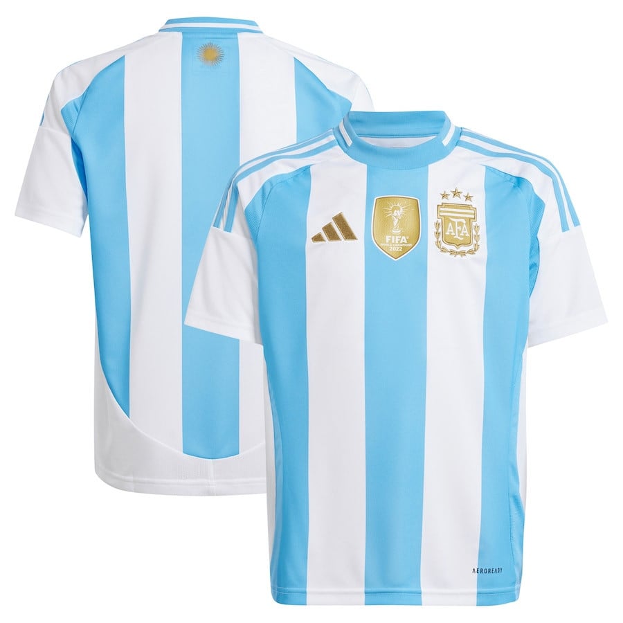 Argentina National Team 2024 Home YOUTH Jersey - White
