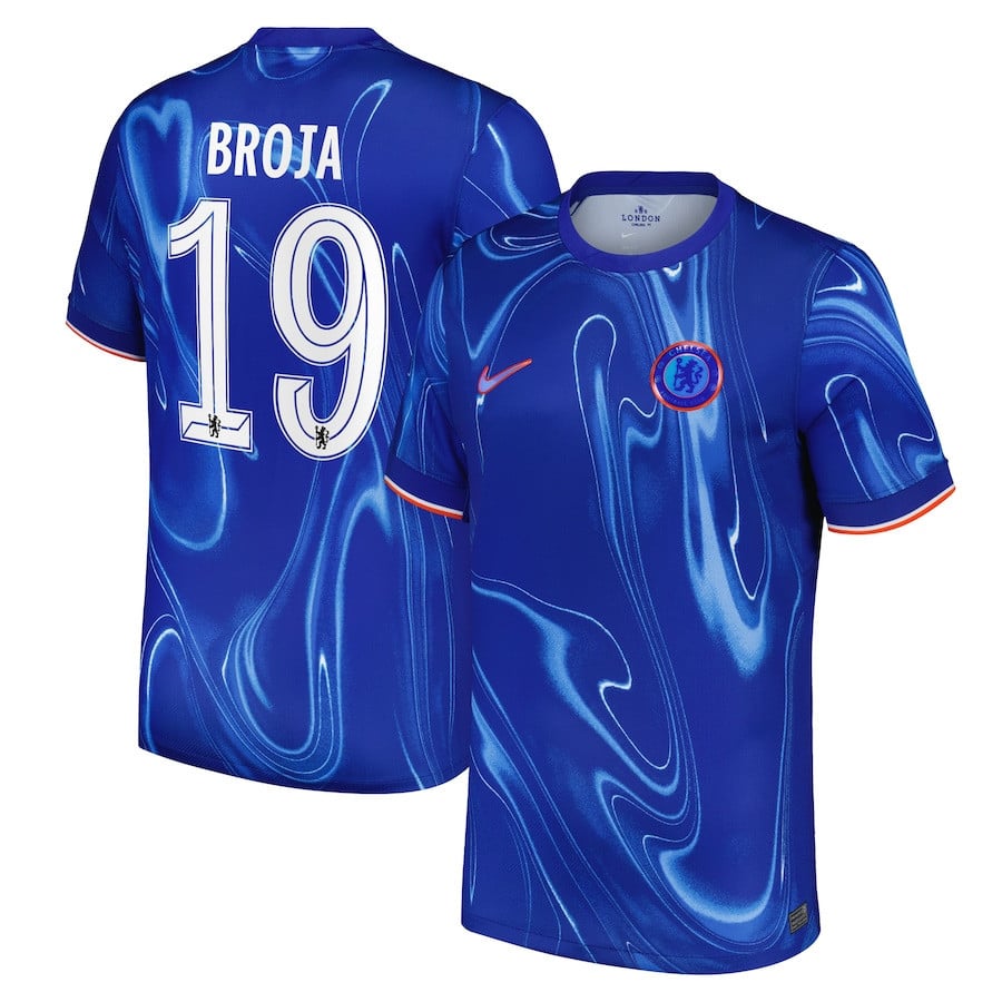Armando Broja 19 Chelsea Cup 2024/25 Home Men Jersey - Blue