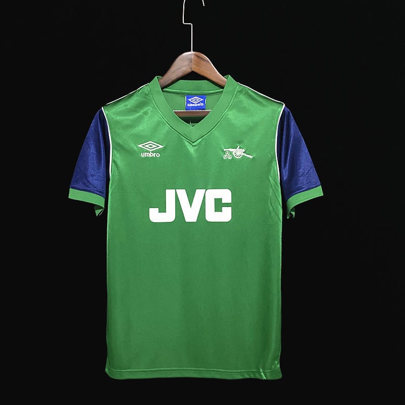 Arsenal 1982 Away Retro Men Jersey - Green