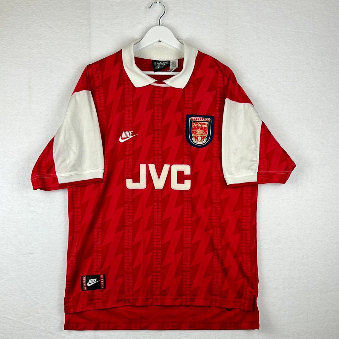Arsenal 1994/95 Home Retro Men Jersey - Red