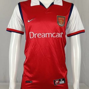 Arsenal 1999/2000 Home Retro Men Jersey - Red