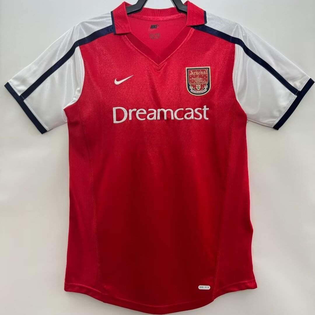Arsenal 2001/02 Home Retro Men Jersey - Red