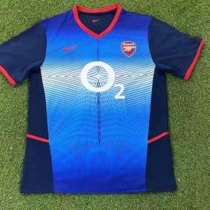 Arsenal 2002/04 Away Retro Men Jersey - Blue