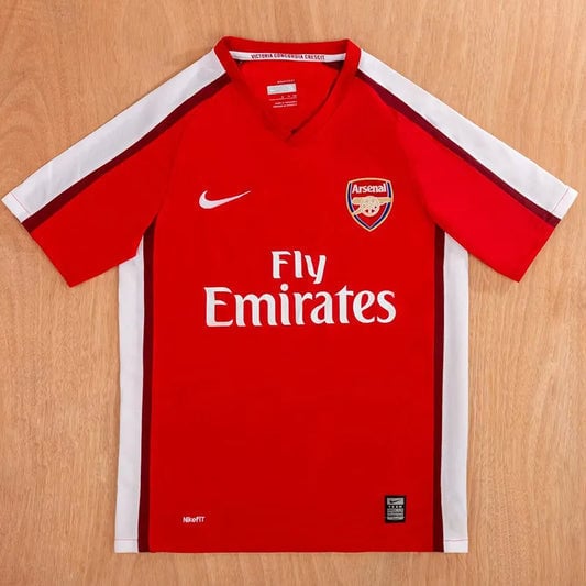 Arsenal 2008/10 Home Retro Men Jersey - Red