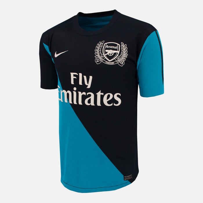 Arsenal 2011/12 Away 125th Anniversary Retro Men Jersey - Black