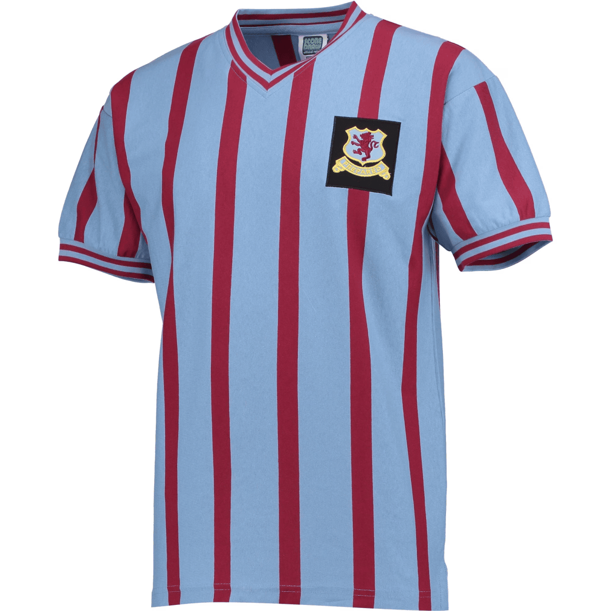 Aston Villa 1957 FA Cup Final Retro Men Jersey - Sky Blue